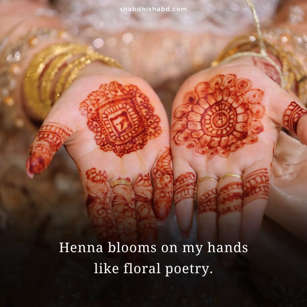 Enhance your Instagram posts with the perfect touch of tradition and artistry using our collection of '55+ Best Mehndi Captions for Instagram.